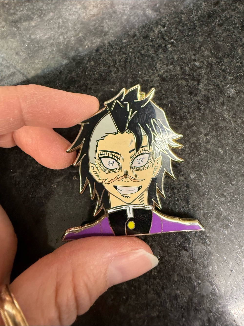 Demon slayer genya pin